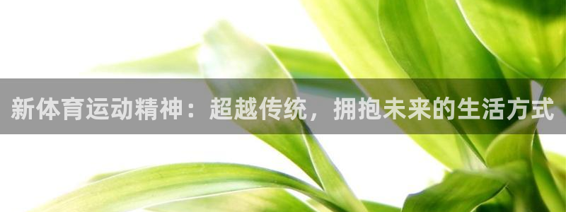 kok中欧体育：新体育运动精神：超越传统，拥抱未来的生活方式