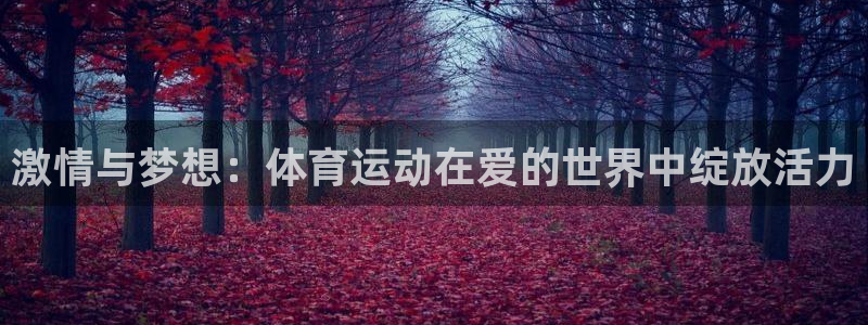 kok新版中欧体育：激情与梦想：体育运动在爱的世界中绽放活力